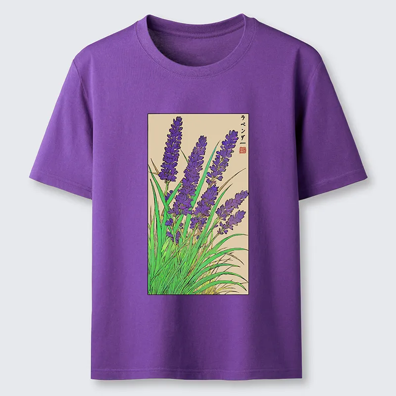 Tokyo-Tiger Japanese Lavender Classic T-Shirt