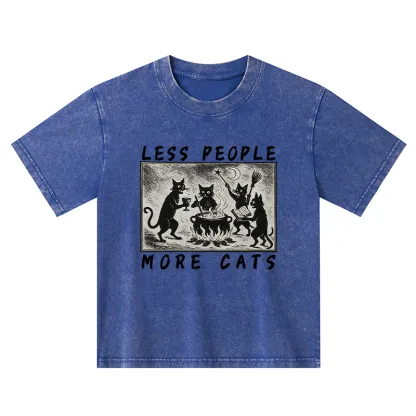 Tokyo-Tiger Cat Sacrifice Ceremony Kids Washed T-Shirt