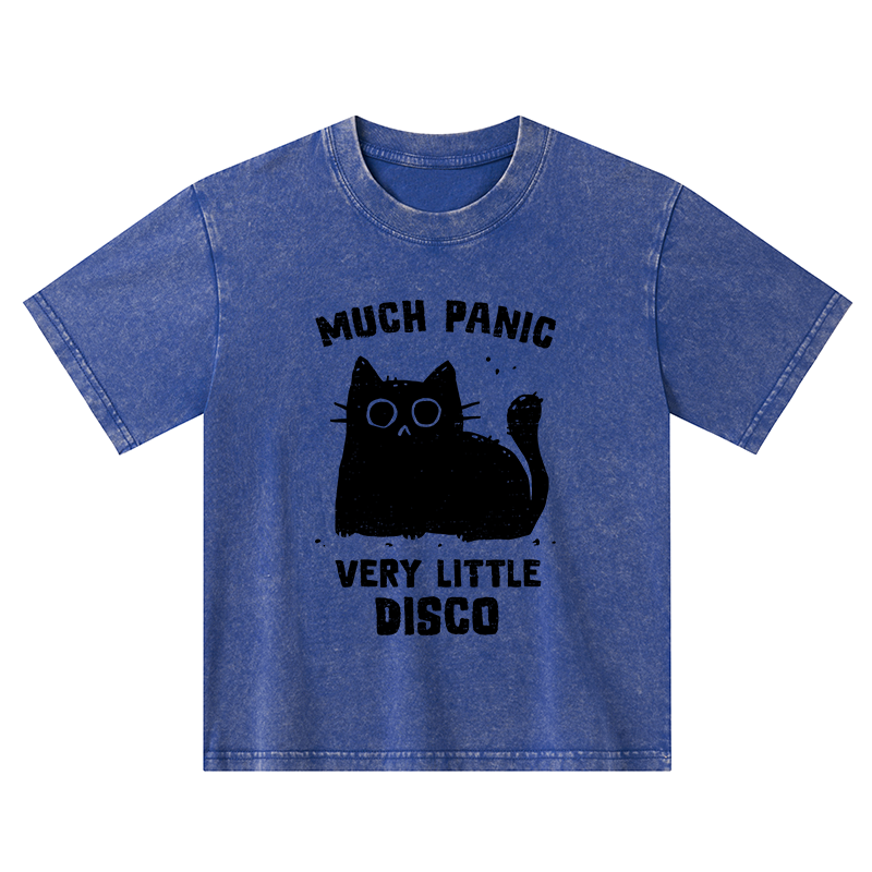 Tokyo-Tiger More Disco Funny Kids Washed T-Shirt