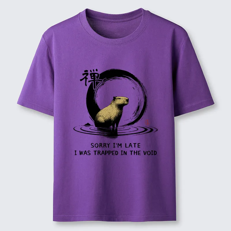 Tokyo-Tiger Zen Capybara Was Trapped In The Void Classic T-Shirt