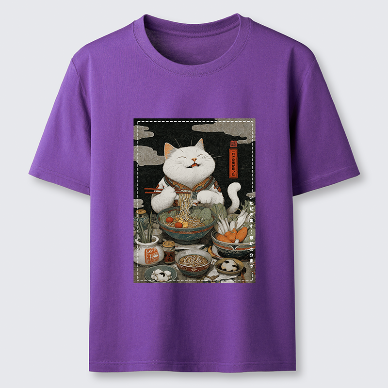 Tokyo-Tiger The Ramen-Loving Cat Classic T-Shirt