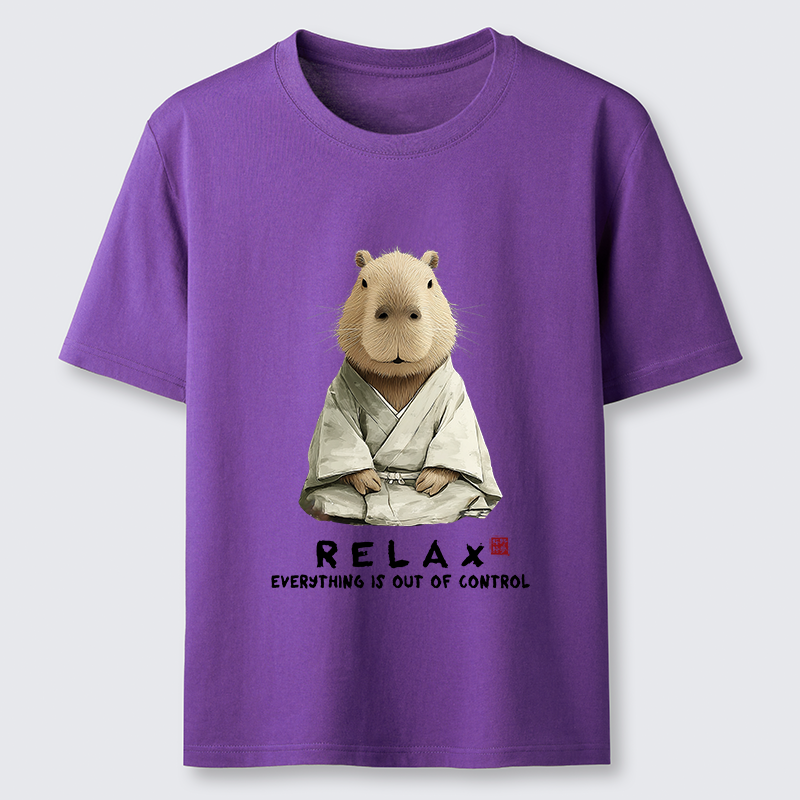 Tokyo-Tiger Zen Capybara：Relax, it's all chaos Classic T-Shirt