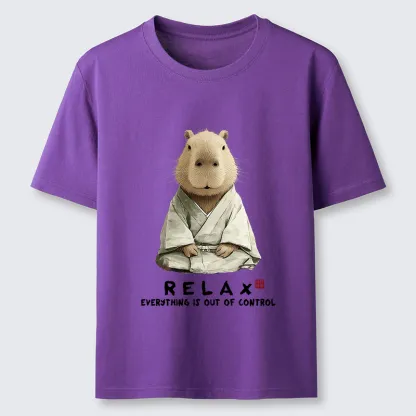 Tokyo-Tiger Zen Capybara：Relax, it's all chaos Classic T-Shirt