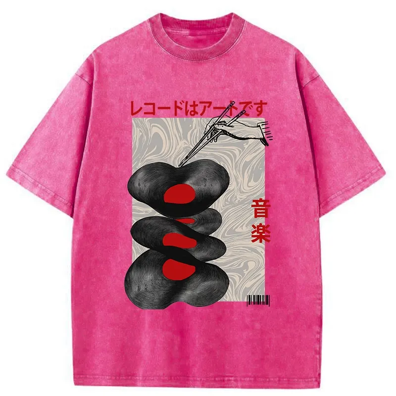 Tokyo-Tiger Vintage Japanese Music Washed T-Shirt