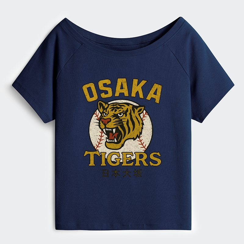 [Copy]Tokyo-Tiger Frog Ready To Commit Crime Off Shoulder T-Shirt