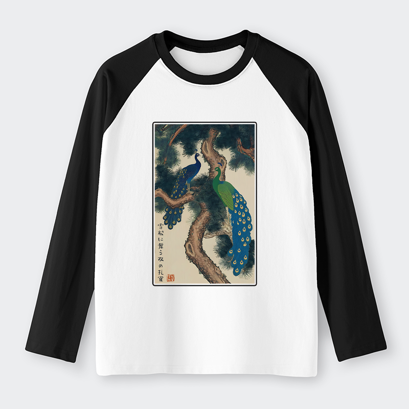 Trendy Cowboy Raglan long sleeve T-shirts Sale – tokyo-tiger