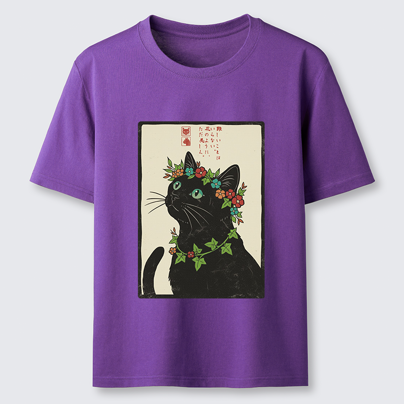 Tokyo-Tiger The Flower-Crowned Cat Classic T-Shirt
