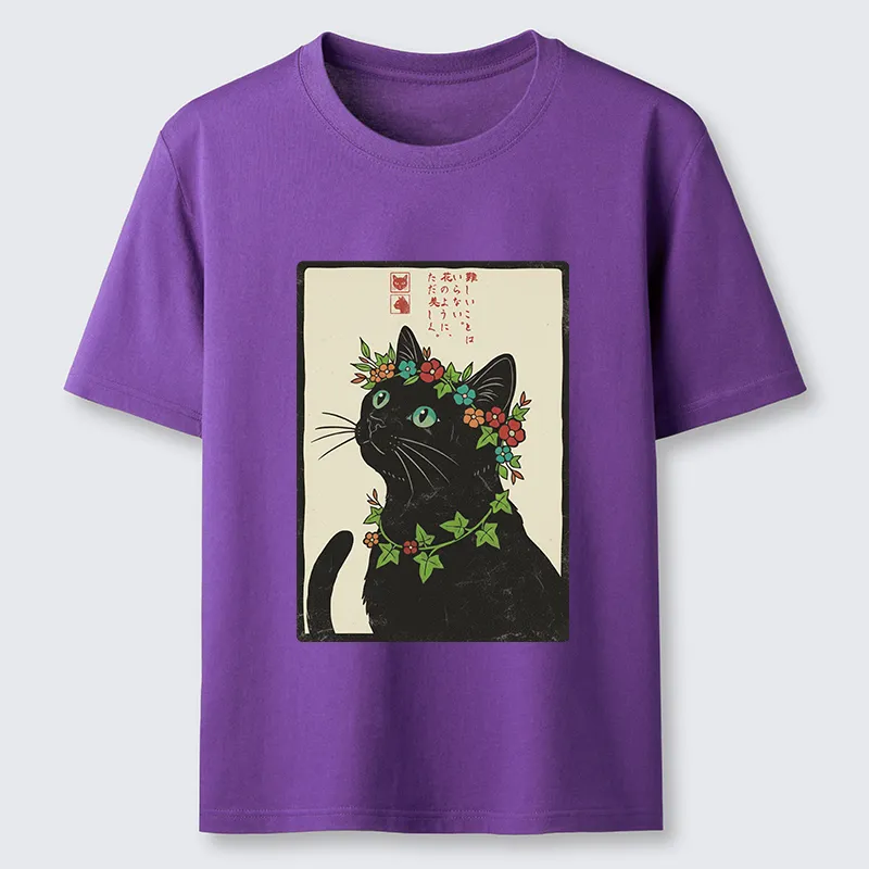 Tokyo-Tiger The Flower-Crowned Cat Classic T-Shirt
