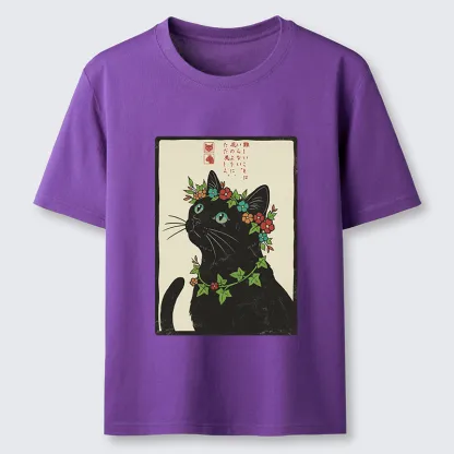 Tokyo-Tiger The Flower-Crowned Cat Classic T-Shirt