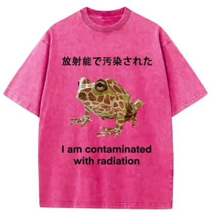 Tokyo-Tiger Frog Contaminated By Radiation Washed T-Shirt