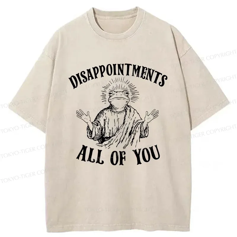 Tokyo-Tiger Frog God Washed T-Shirt