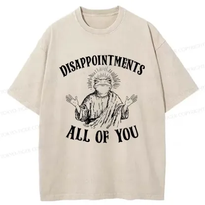 Tokyo-Tiger Frog God Washed T-Shirt