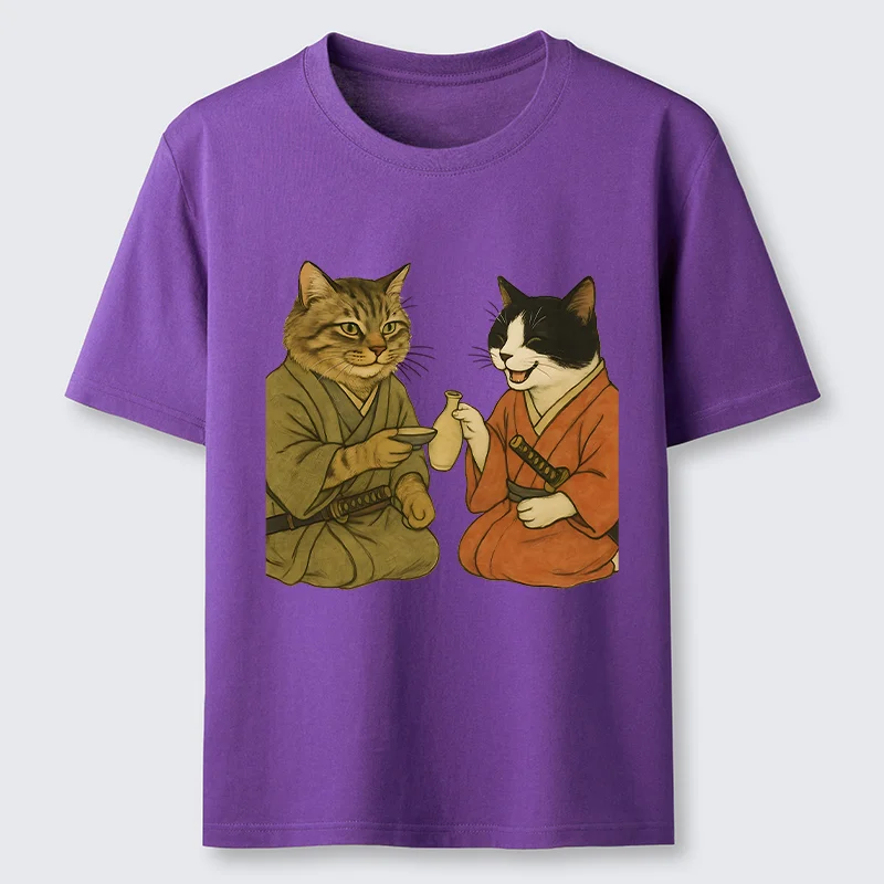 Tokyo-Tiger Cat Tasting Sake Classic T-Shirt