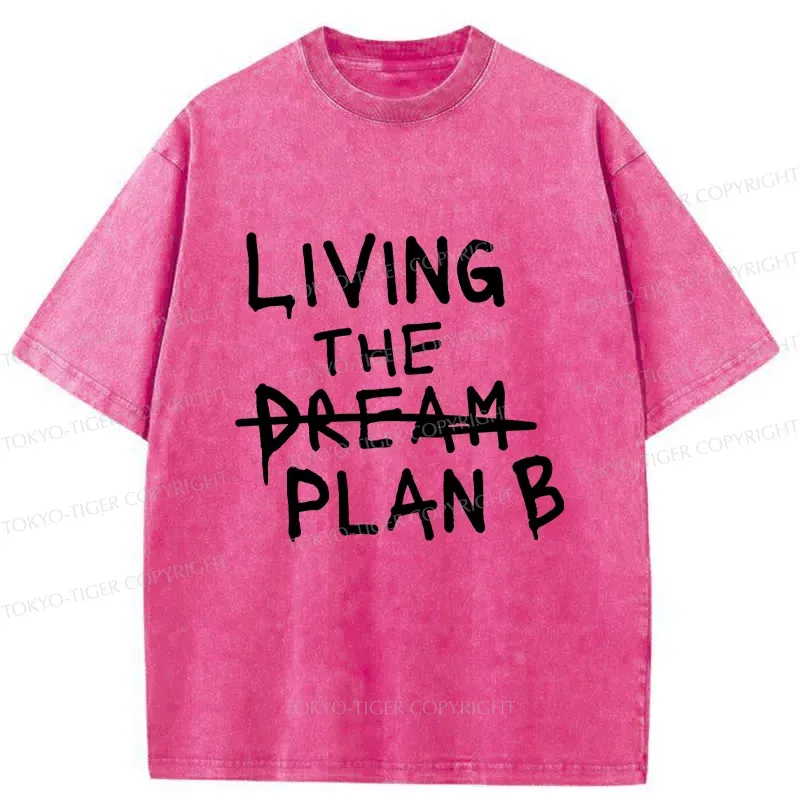 Tokyo-Tiger Implement Plan B Washed T-Shirt