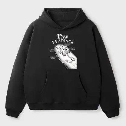 Tokyo-Tiger Funny Cat Paws Aldult Fleece Hoodie