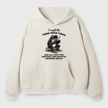 Tokyo-Tiger Awakened Thinking Virus Frog Aldult Fleece Hoodie