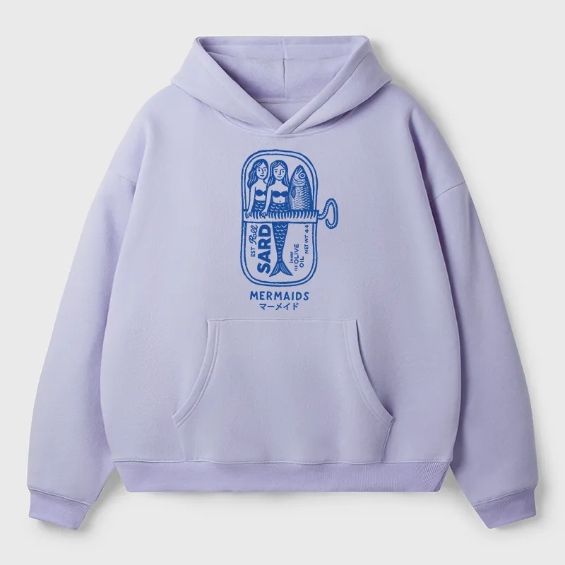 Tokyo-Tiger Mermaid Can Aldult Fleece Hoodie