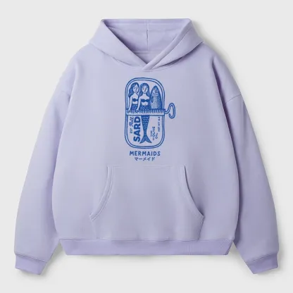 Tokyo-Tiger Mermaid Can Aldult Fleece Hoodie