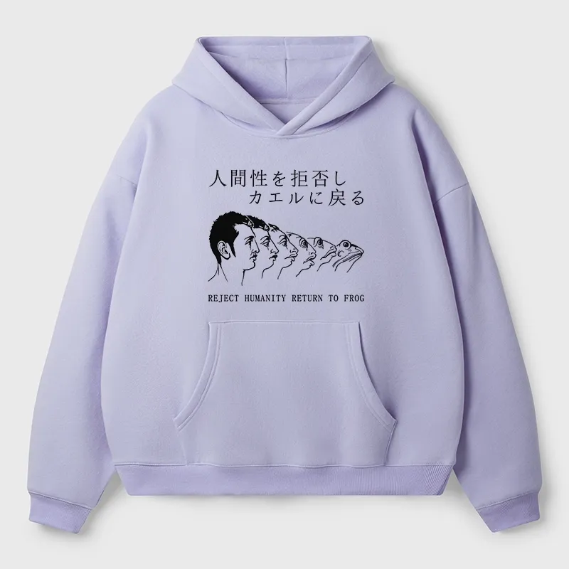 Tokyo-Tiger Return To Frog Aldult Fleece Hoodie