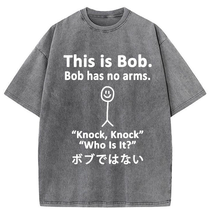 Tokyo-Tiger Who Is Knocking Washed T-Shirt