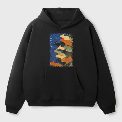 Tokyo-Tiger Claw-some Ninja Aldult Fleece Hoodie