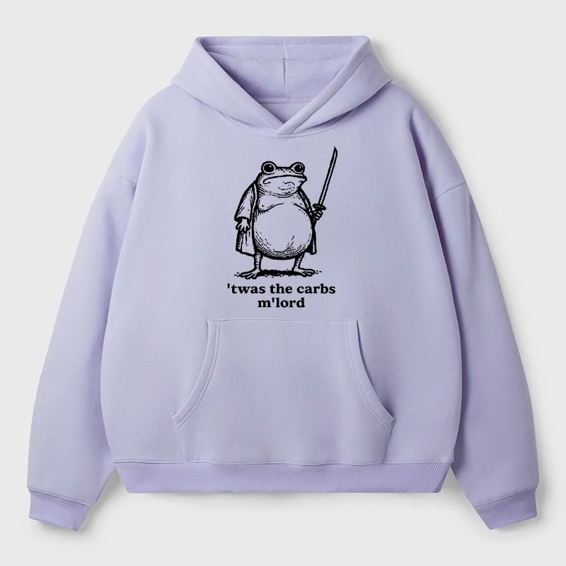 Tokyo-Tiger Funny Fat Samurai Frog Aldult Fleece Hoodie