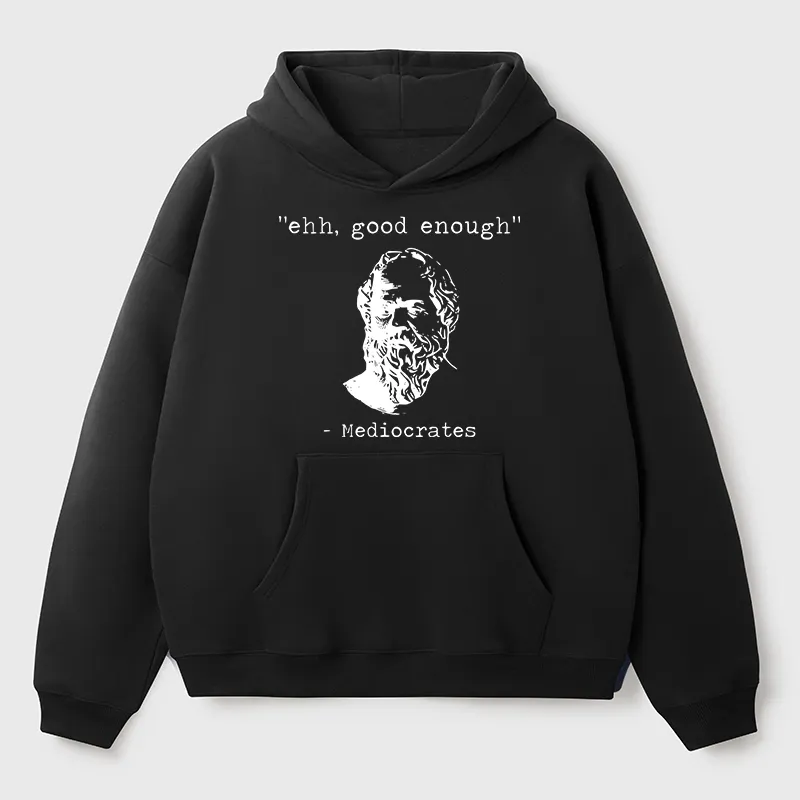 Tokyo-Tiger Mediocrates Meme Aldult Fleece Hoodie