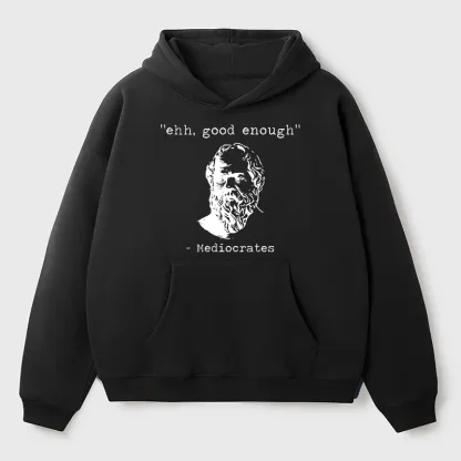 Tokyo-Tiger Mediocrates Meme Aldult Fleece Hoodie