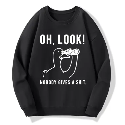 Tokyo-Tiger No One Cares About The Duck Classic Sweatshirt