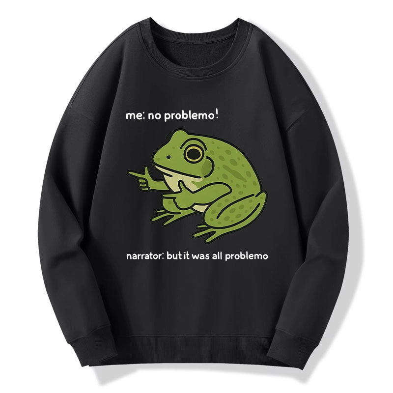 Tokyo-Tiger Stupid Frog Meme Classic Sweatshirt