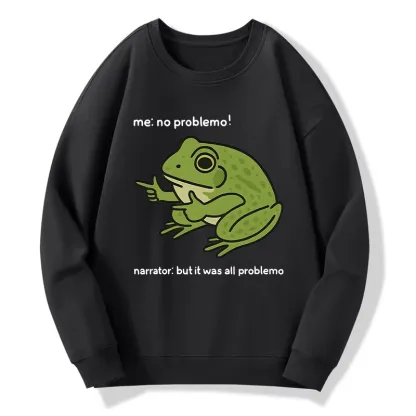Tokyo-Tiger Stupid Frog Meme Classic Sweatshirt