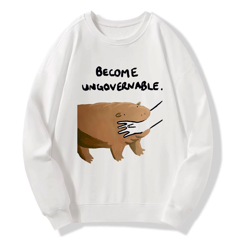 Tokyo-Tiger Moo Deng Bites Someone's Arm Classic Sweatshirt