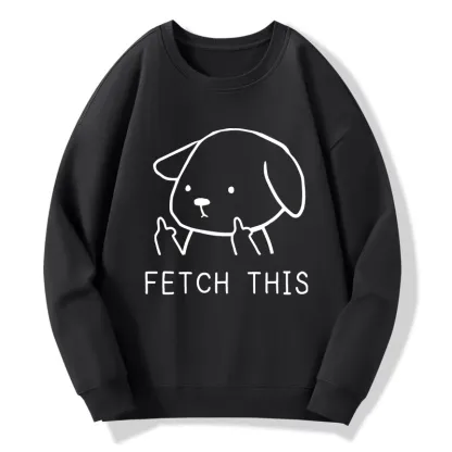 Tokyo-Tiger Fetch This Dog Classic Sweatshirt