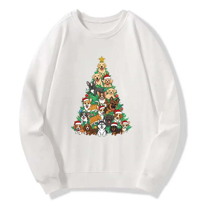 Tokyo-Tiger Christmas Tree Dog Funny Classic Sweatshirt