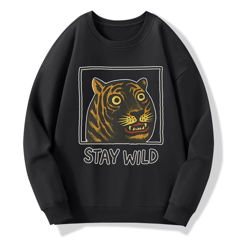 Tokyo-Tiger Silly And Cute Tiger Classic Sweatshirt