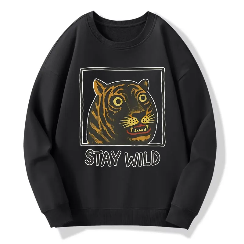 Tokyo-Tiger Silly And Cute Tiger Classic Sweatshirt