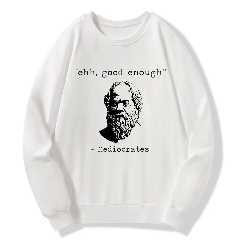 Tokyo-Tiger Mediocrates Meme Classic Sweatshirt