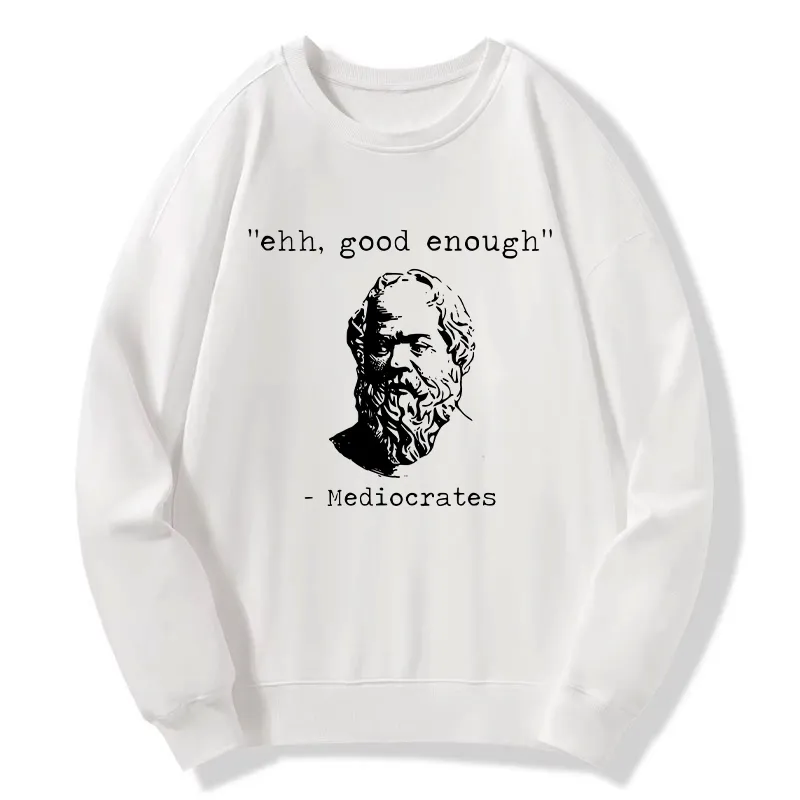 Tokyo-Tiger Mediocrates Meme Classic Sweatshirt