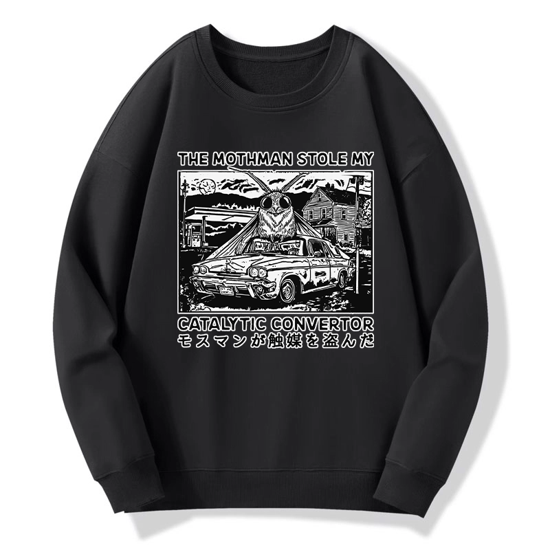 Tokyo-Tiger The Night Mothman Stole My Converter Classic Sweatshirt