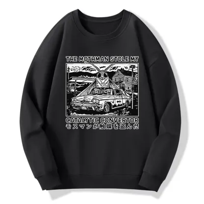 Tokyo-Tiger The Night Mothman Stole My Converter Classic Sweatshirt