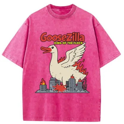 Tokyo-Tiger King Of The Flock Washed T-Shirt