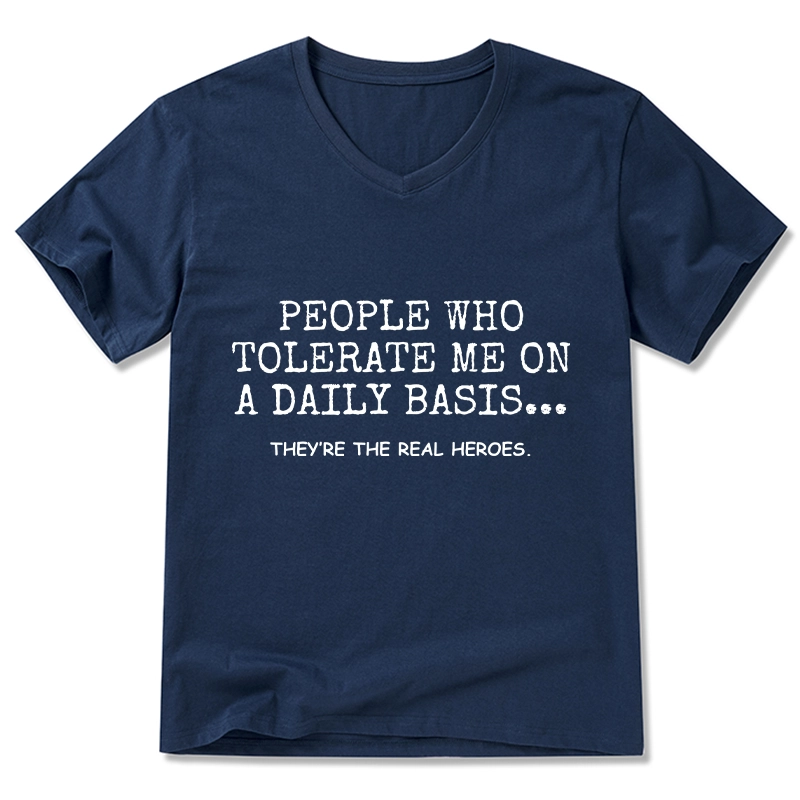 Tokyo-Tiger Anyone Who Puts Up With Me Is A Hero Classic T-Shirt