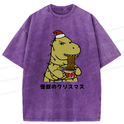 Tokyo-Tiger The Monsters’ Christmas Washed T-Shirt