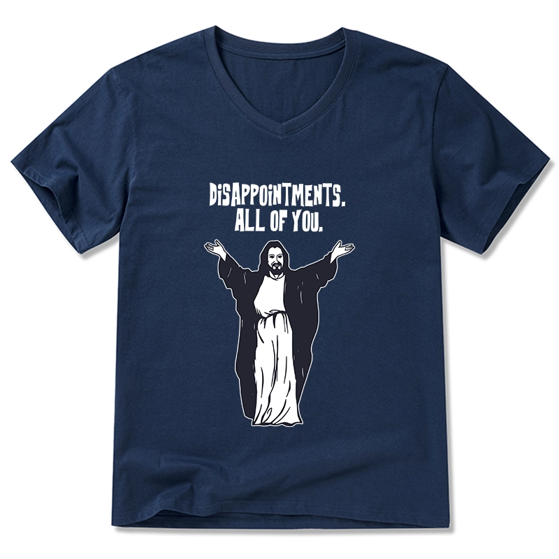 Tokyo-Tiger God Gives Disappointment V-Neck Classic T-Shirt