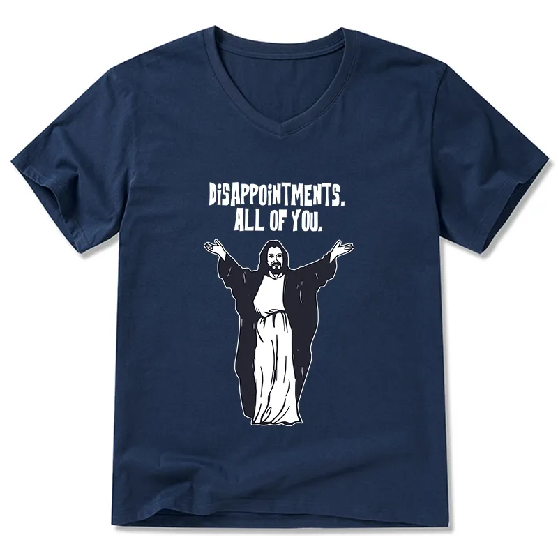 Tokyo-Tiger God Gives Disappointment V-Neck Classic T-Shirt