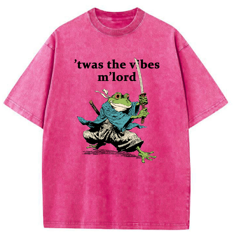 Tokyo-Tiger The Frog Samurai Washed T-Shirt