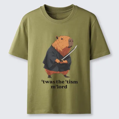 Tokyo-Tiger Focused Samurai Capybara Classic T-Shirt