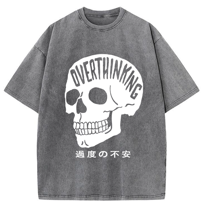 Tokyo-Tiger Excessive Anxiety Washed T-Shirt