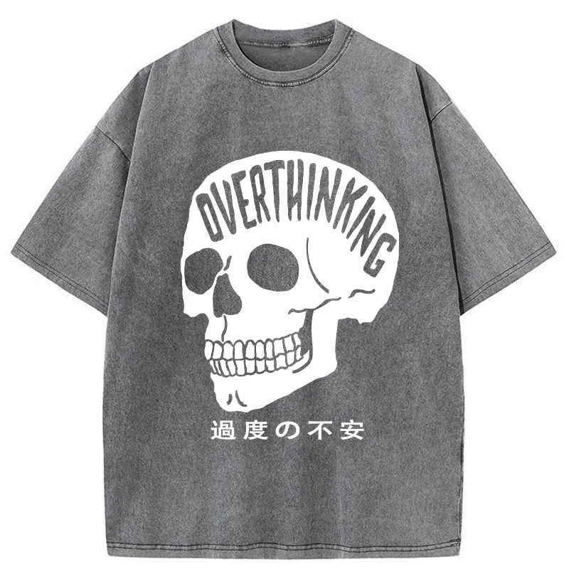 Tokyo-Tiger Excessive Anxiety Washed T-Shirt