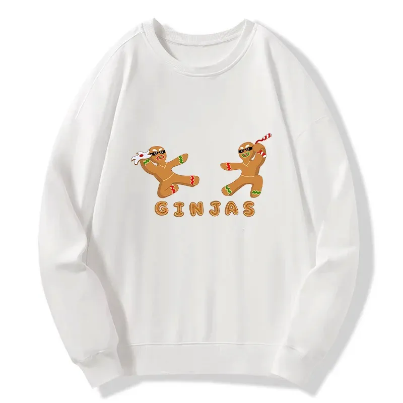 Tokyo-Tiger Gingerbread Ninja Classic Sweatshirt